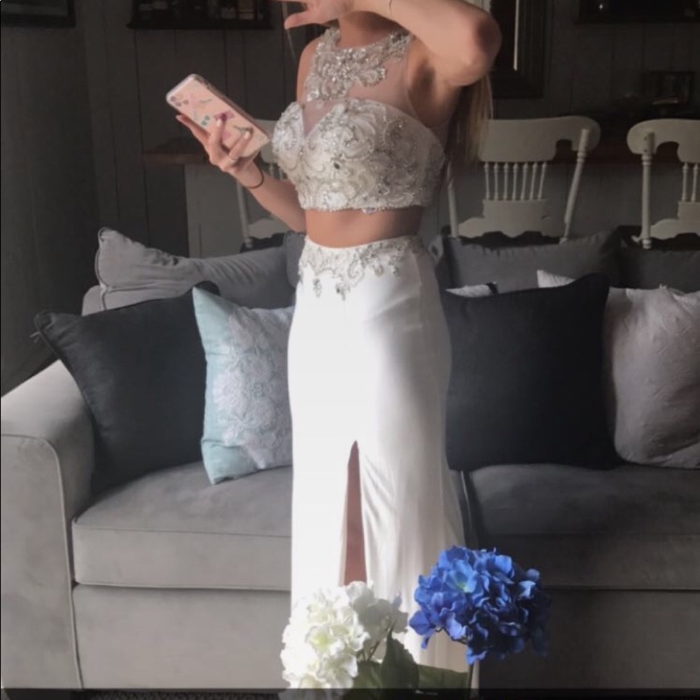White Prom Dress